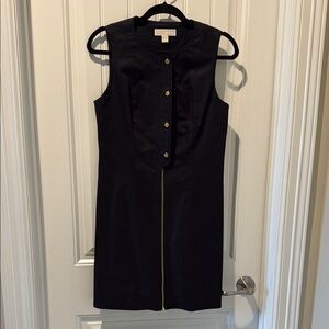 Michael Kors Black Sheath Mini Dress